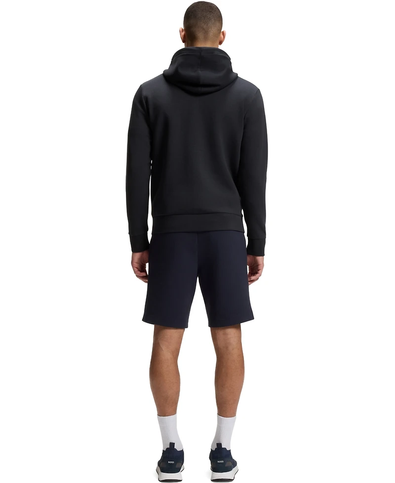 Boss by Hugo Men's Logo Print Zip-Up Hoodie