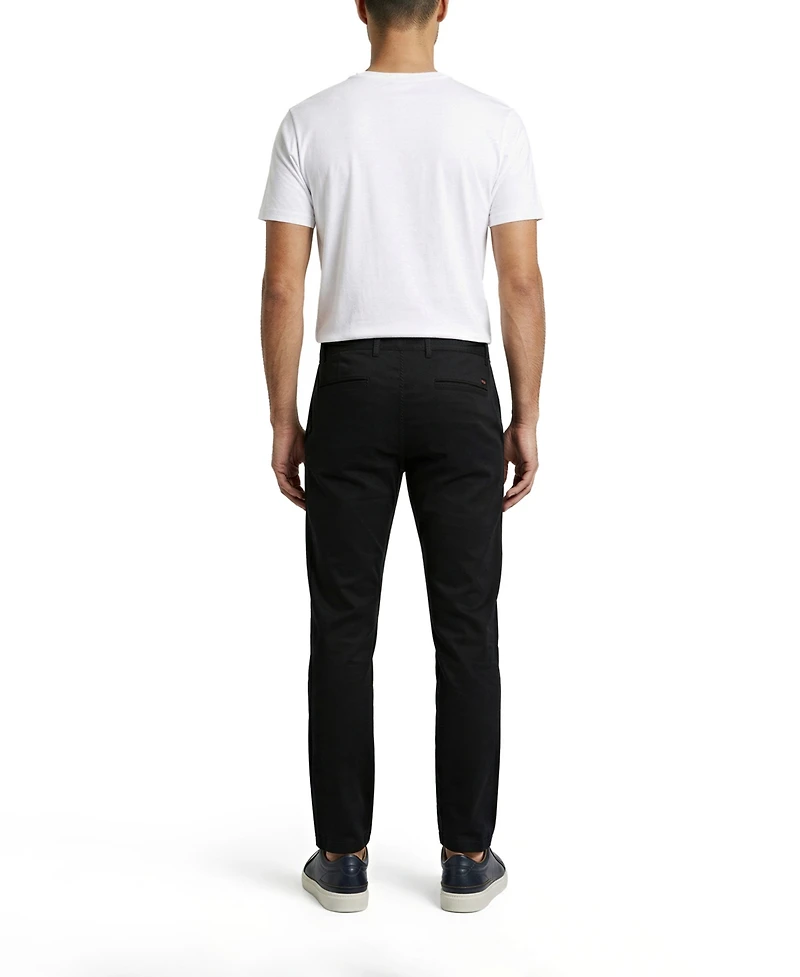 Boss by Hugo Men's Stretch-Cotton Satin Slim-Fit Chinos