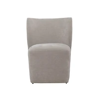 Liberty Furniture Industries, Inc. Accent Dining Chair with Castors - Square Back