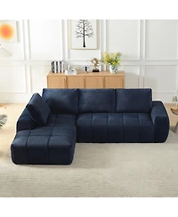 Streamdale Furniture Modern Tufted Segmented Sofa with Pocket Spring Support - No Assembly