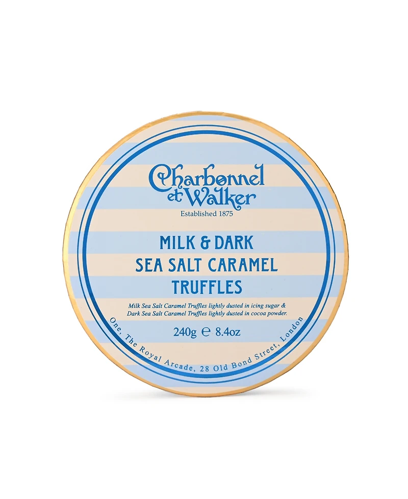 Charbonnel et Walker Milk and Dark Sea Salt Caramel Truffles, 20 Pc.