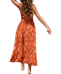 Cupshe Women's Stepping Out Ornate Maxi Beach Dress