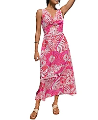 Cupshe Women's Sky Painting Tropical Maxi Beach Dress