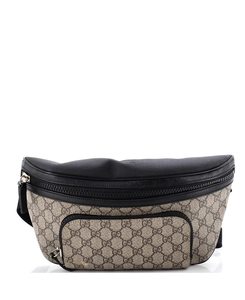 Pre-Owned Gucci Large Eden Waist Bag Gg Coated Canvas