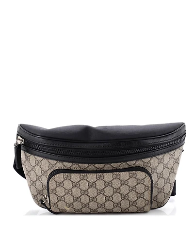 Pre-Owned Gucci Large Eden Waist Bag Gg Coated Canvas