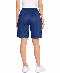 Jump Start Women's Loose Fit Moisture-Wicking Performance Dazzle Shorts