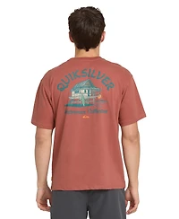 Quiksilver Waterman Men's Tiki Hut Short-Sleeve T-Shirt