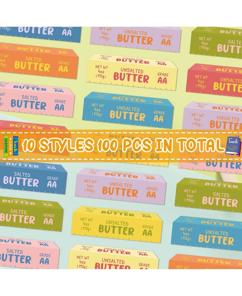 Gnuadz Butter Stick Bookmarks Reading Page Markers