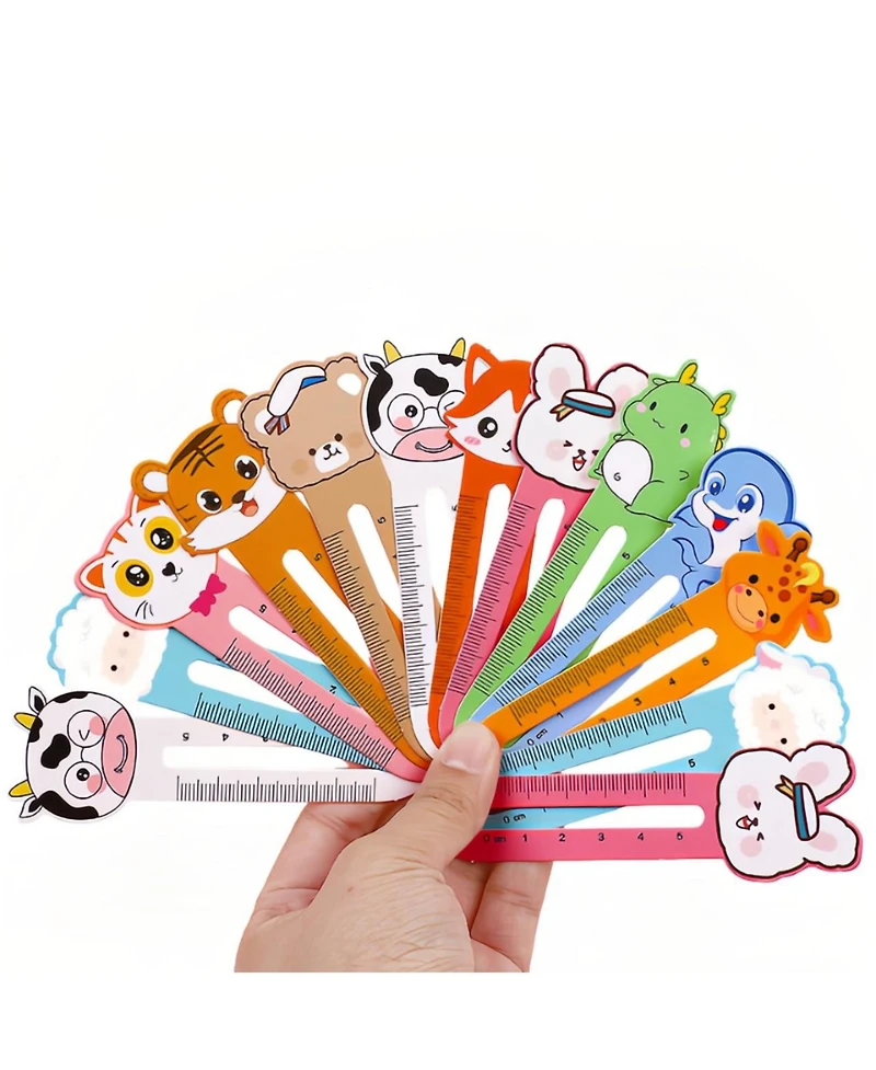 Gnuadz Cute Animal Bookmarks Reading Ruler Page Markers Gift