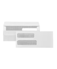 Gnuadz Flip And Seal Double Window Security Envelopes