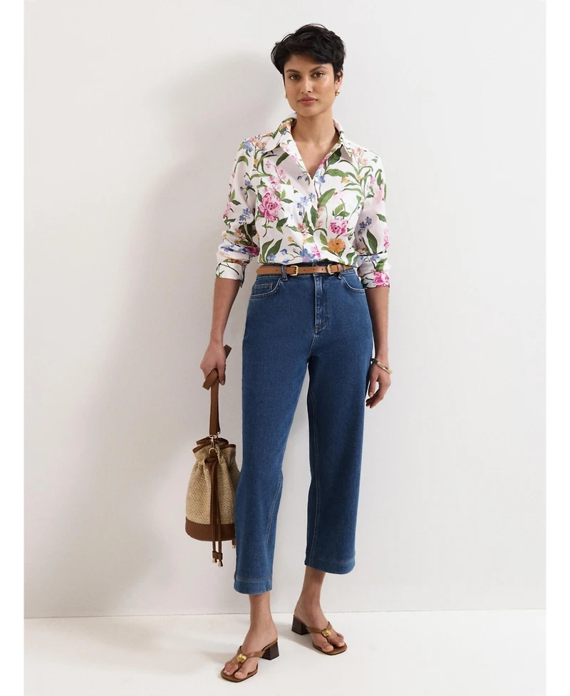 Phase Eight Women's Long Sleeve Relaxed Fit Shirt