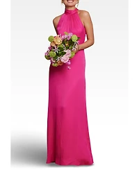 Maids to Measure Women's Tilly Satin High Neck Bridesmaid Dress