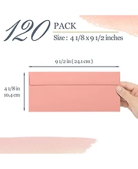 Gnuadz Business Envelopes 36-Pack Warm Pastel