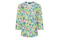 Olsen Women's Lush Lemon Print T-Shirt