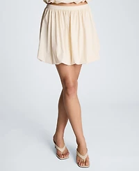 Kenneth Cole Women's Pull-On Mini Bubble Skirt