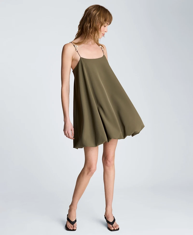 Kenneth Cole Women's Sleeveless Bubble Hem Mini Dress