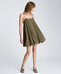Kenneth Cole Women's Sleeveless Bubble Hem Mini Dress