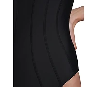 Calvin Klein Women's Front Seam Detail One-Piece Swimsuit