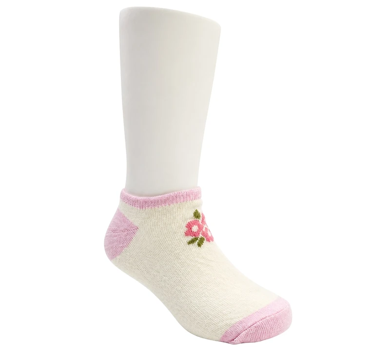 Rainbow Sugar Girls' 4-8.5 Low Cut Socks, 20-Pack