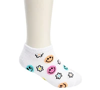 Rainbow Sugar Girls' 4-8.5 Low Cut Socks, 20-Pack