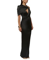 Jluxlabel Women's Enchanted Drape Maxi Dress