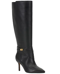 Vince Camuto Women's Meezo Wide Calf Stiletto Dress Boots