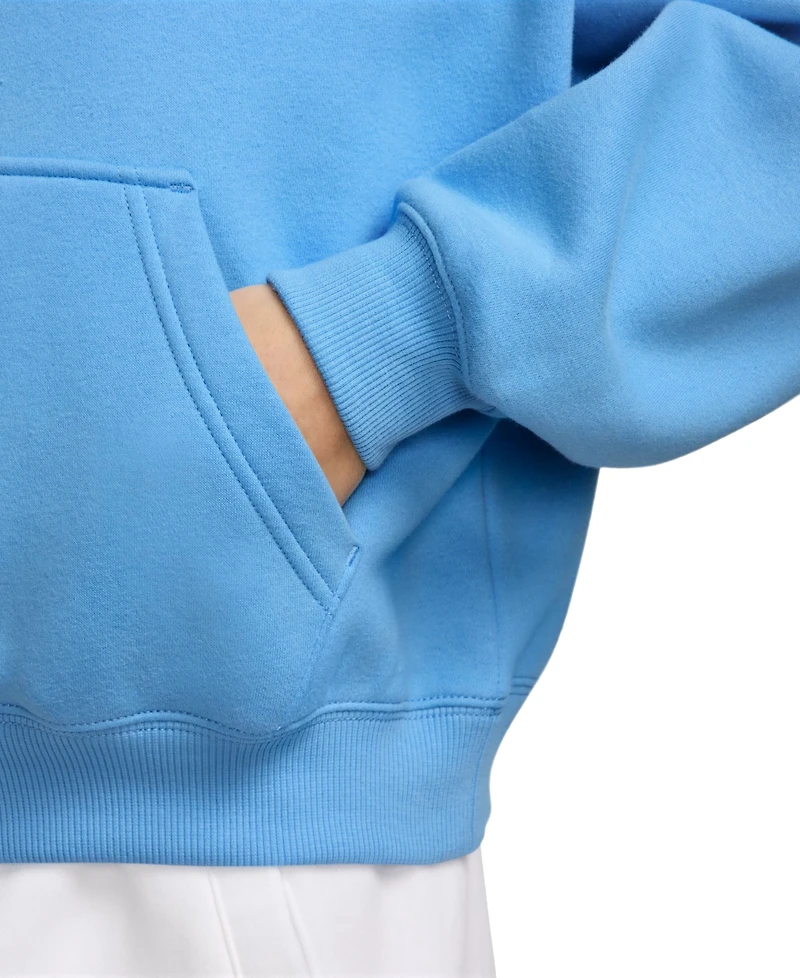 Nike Sportswear Studio Fleece Girls' 7-16 Oversized Quarter-Zip Sweatshirt