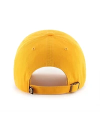 '47 Brand Men's Gold Boston Bruins Core Logo Clean Up Adjustable Hat