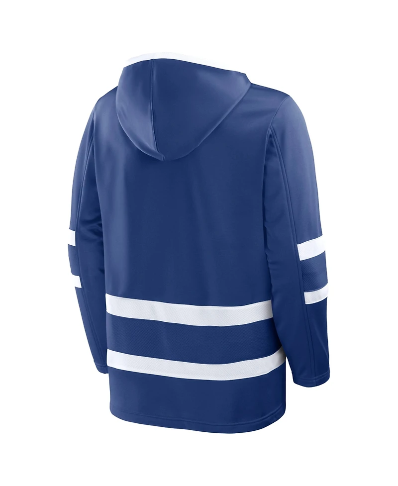Fanatics Men's Blue Tampa Bay Lightning Prime Time Fleece Hoodie