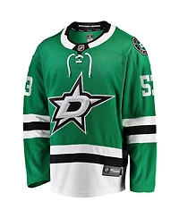 Fanatics Men's Wyatt Johnston Kelly Green Dallas Stars Home Breakaway Player Jersey