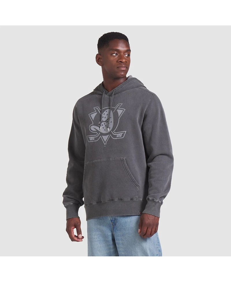 Fanatics Men's Black Anaheim Ducks Made Canada Pullover Hoodie