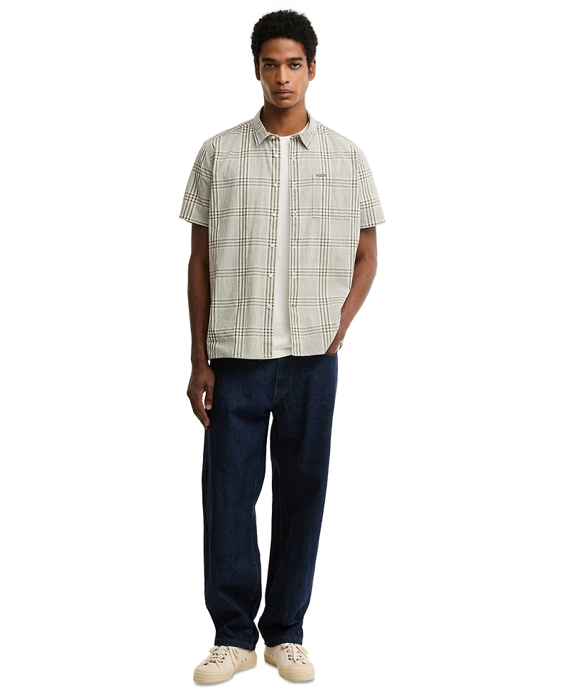 Barbour Men's Carrock Checked Seersucker Summer Shirt