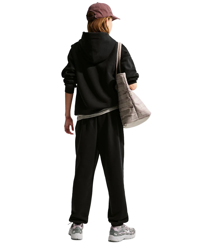 Nike Girls' 7-16 Sportswear Studio Fleece Drawcord Pants