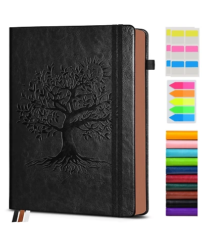 Gnuadz Vintage Leather Journal Lined A4 Notebook