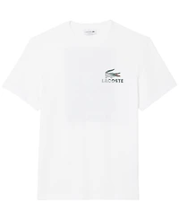 Lacoste Men's Water Base Print Crewneck T-Shirt