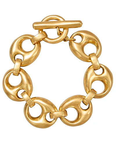 Donna Karan 24k Gold-Plated Mariner Drama Flex Bracelet