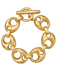 Donna Karan 24k Gold-Plated Mariner Drama Flex Bracelet