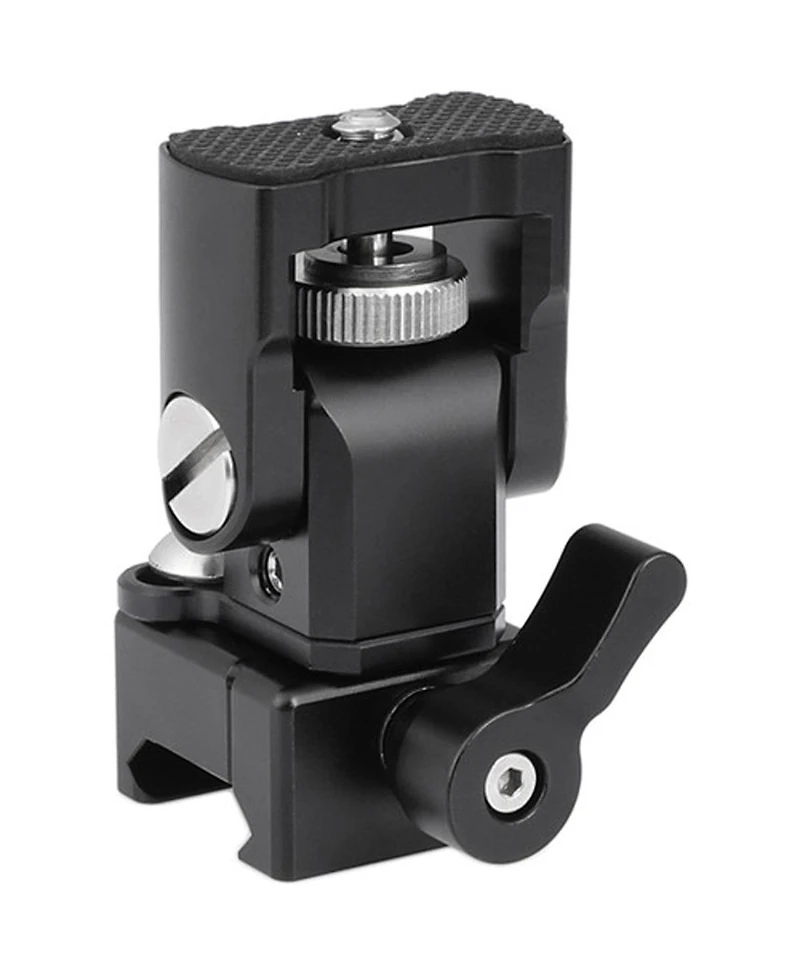 Camvate Tilting Monitor Support Bracket with Quick Release Nato Clamp