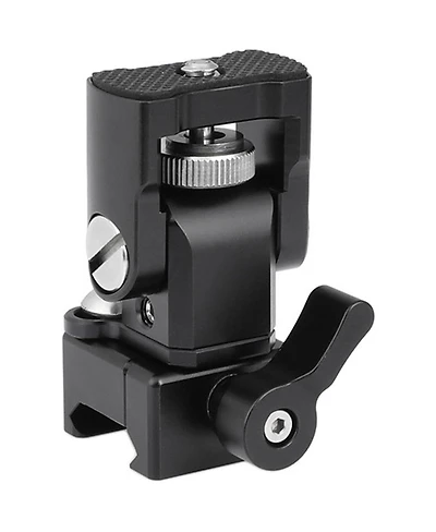 Camvate Tilting Monitor Support Bracket with Quick Release Nato Clamp