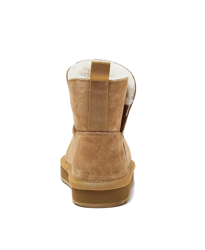 Lands' End Kids Lined Suede Indoor Outdoor Boots