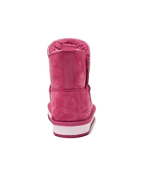 Lands' End Kids Lined Suede Indoor Outdoor Boots