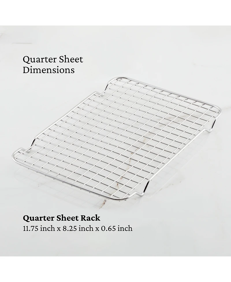 Hestan Provisions Oven Bond Stainless Steel Quarter Sheet Pan Cooling Rack