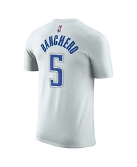 Nike Men's and Women's Paolo Banchero Silver Orlando Magic 2025/26 City Edition Name & Number T-Shirt