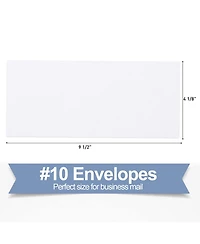 Gnuadz Security Self-Seal Windowless Mailing Envelopes