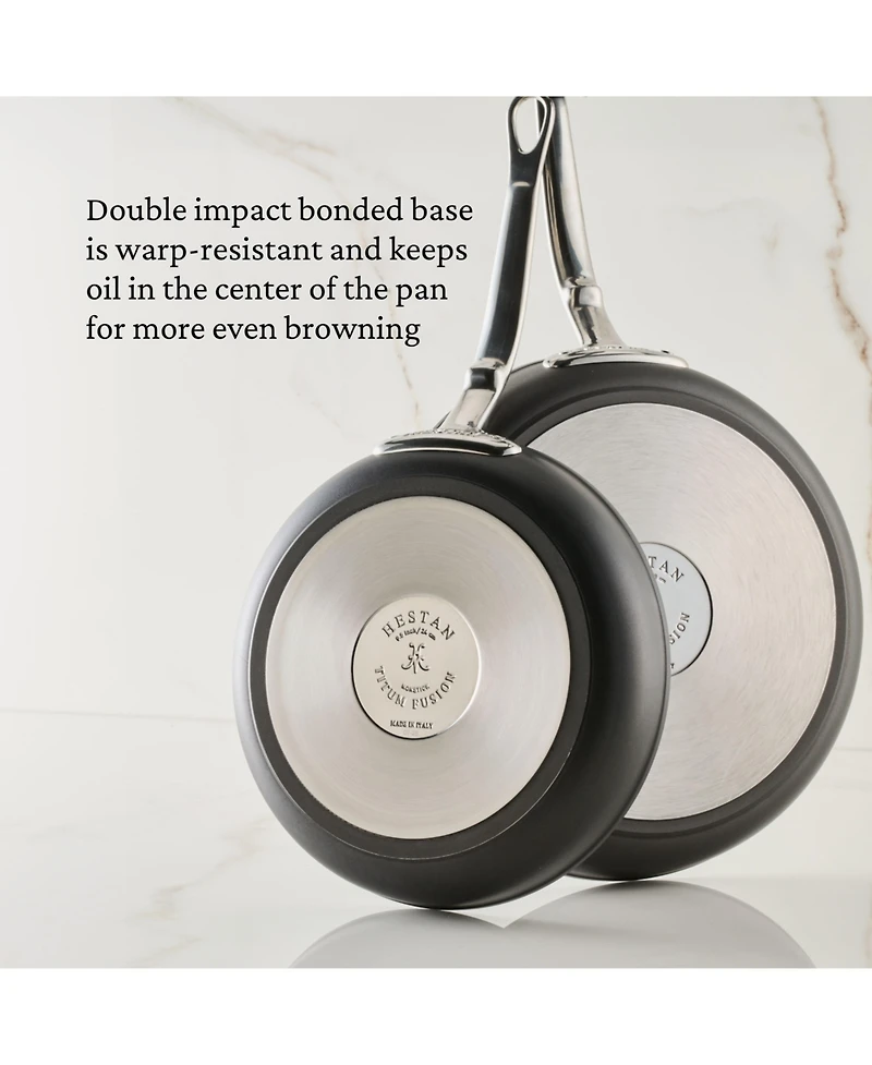 Hestan Titum Fusion Nonstick 2-Pc. Egg Pan and Open Skillet Set