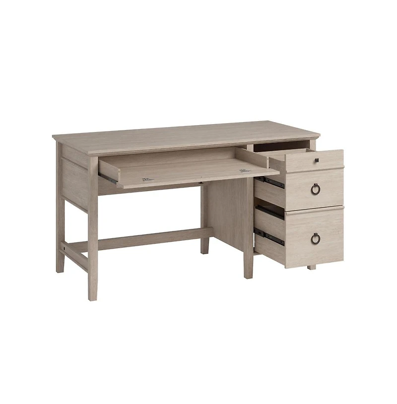 Sauder East Adara Desk, Cascade Oak finish