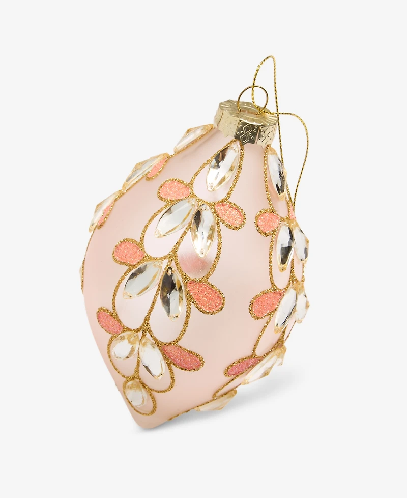 Holiday Lane Jeweled Classics With Gems Finial Ornament, Macy's Exclusive