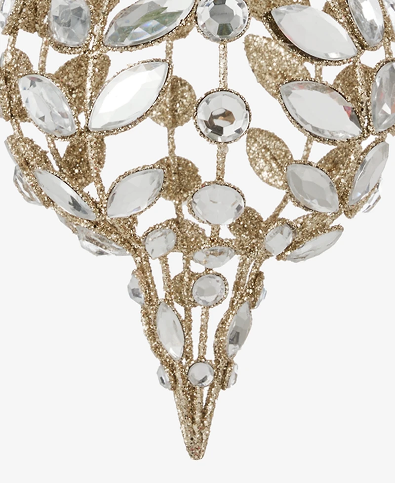 Holiday Lane Jeweled Classics With Gems Drop Ornament, Macy's Exclusive