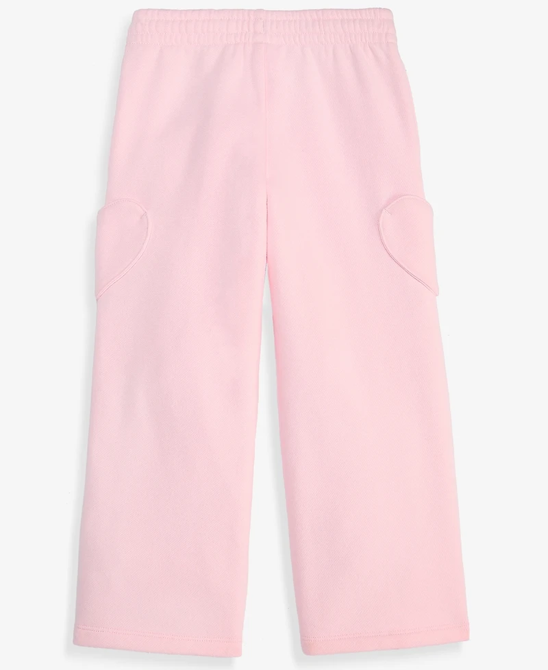 Epic Threads Toddler Girls' 12M-5T Heart-Pocket Fleece Pants, Macy's Exclusive