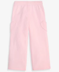 Epic Threads Toddler Girls' 12M-5T Heart-Pocket Fleece Pants, Macy's Exclusive